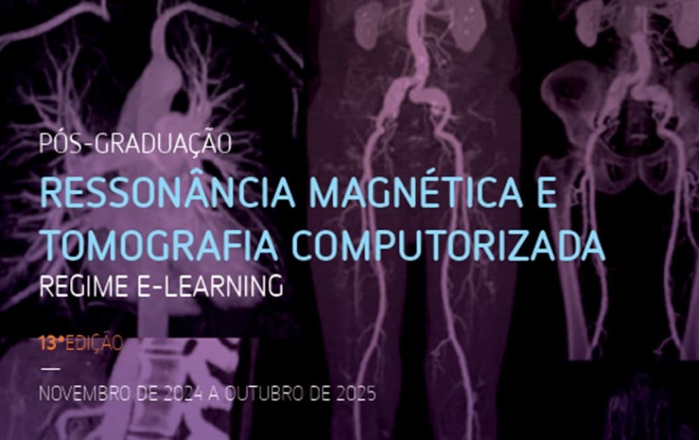 Pós-Graduação em Ressonância Magnética e Tomografia Computorizada (Regime E-Learning)