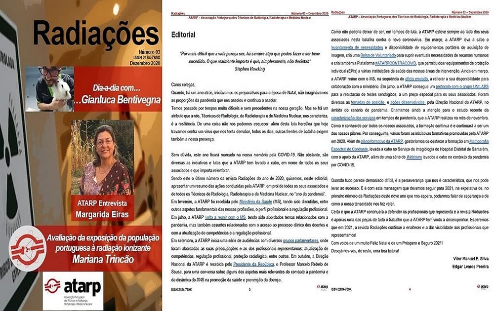 Revista "Radiações" - terceiro número já lançado