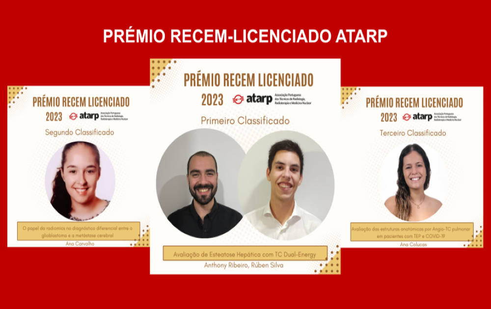 Vencedores do Prémio Recém-Licenciado 2023