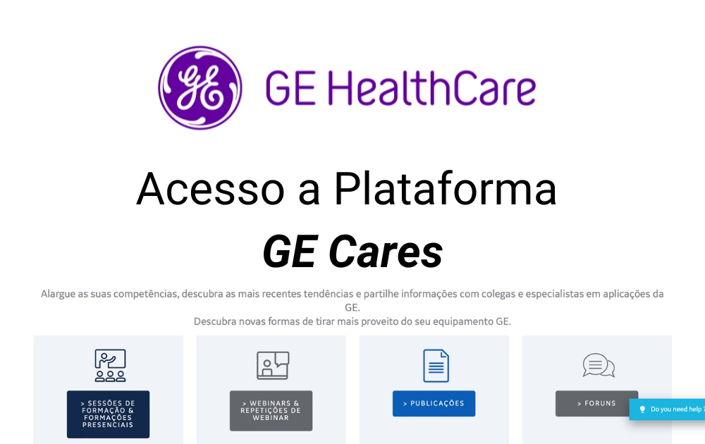 GE Healthcare - Plataforma GE Cares